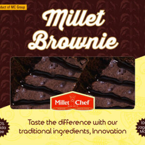 Millet Brownie Cake