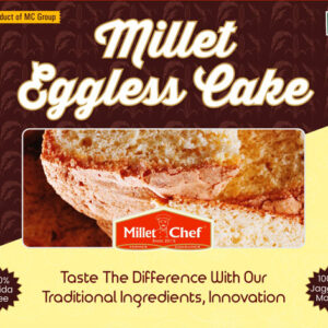 Millet Eggless cake