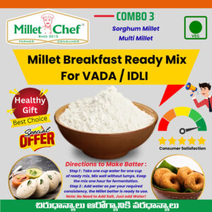 Millet Chef Breakfast Combo 3 – Vada Mix